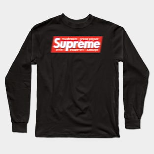 supreme pizza Long Sleeve T-Shirt